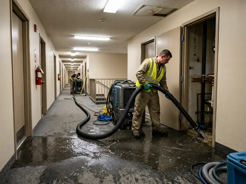 multi-unit-apartment-hallway-f-005 — frequently asked questions, Emergency Burst Pipe Water Extraction & Removal in Bucyrus,…